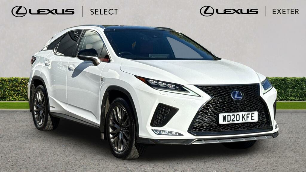 Lexus RX 3.5 450H V6 F Sport E-cvt 4Wd Euro 6 Ss WD20KFE White