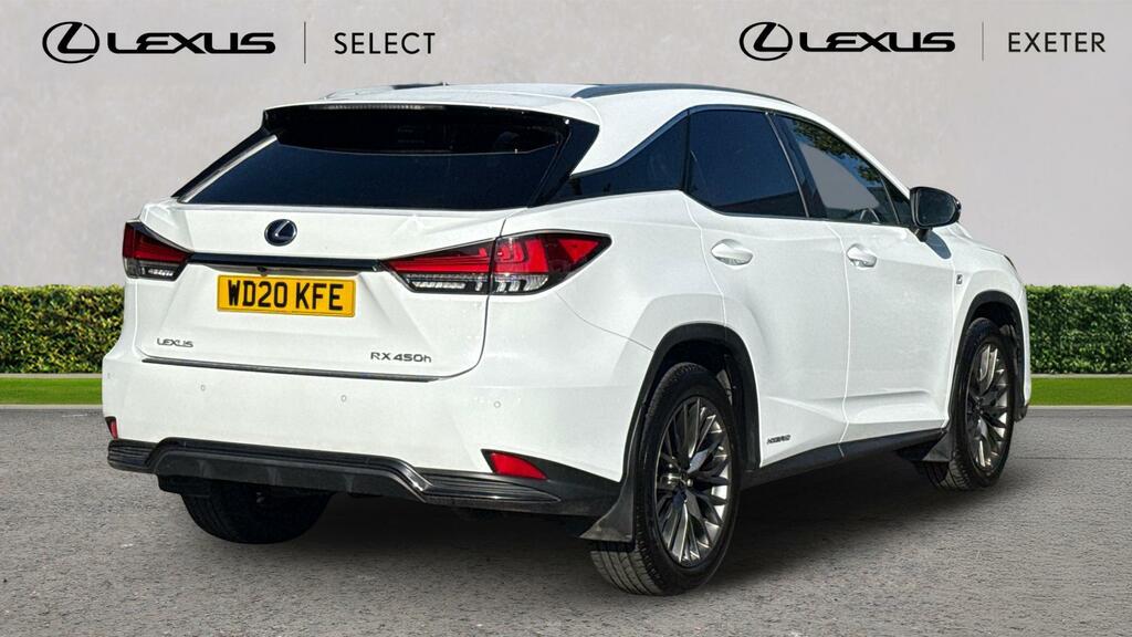 Lexus RX 3.5 450H V6 F Sport E-cvt 4Wd Euro 6 Ss WD20KFE White #2