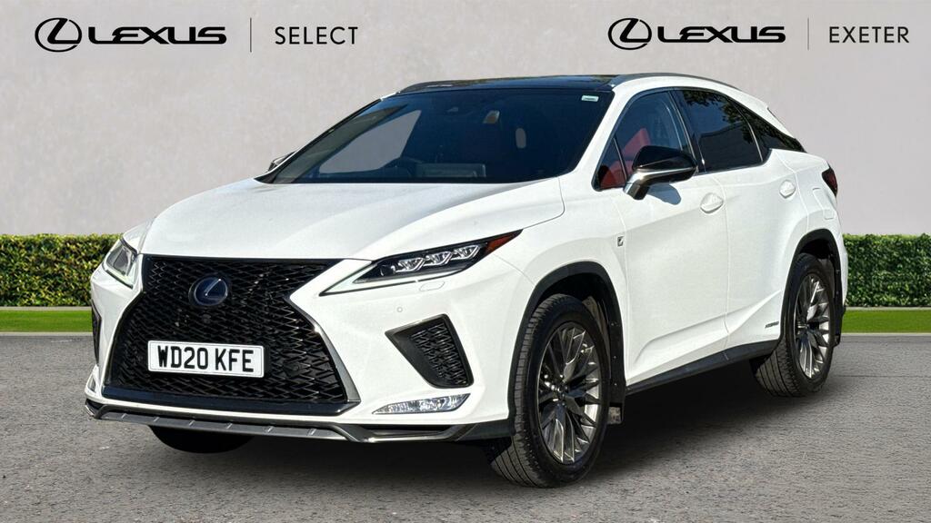 Lexus RX 3.5 450H V6 F Sport E-cvt 4Wd Euro 6 Ss WD20KFE White #3