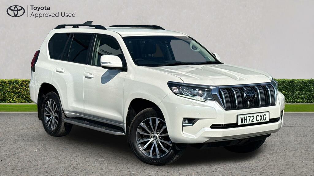 Toyota Land Cruiser 2.8D Invincible 4Wd Euro 6 Ss 7 Seat White