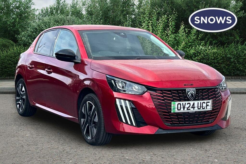 Peugeot e-208 50Kwh E-style 7.4Kw Charger Red