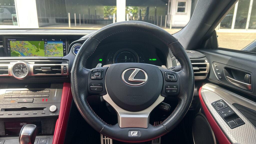 Lexus RC 2.5 300H F Sport Coupe Hybrid E Cvt S Yellow #7