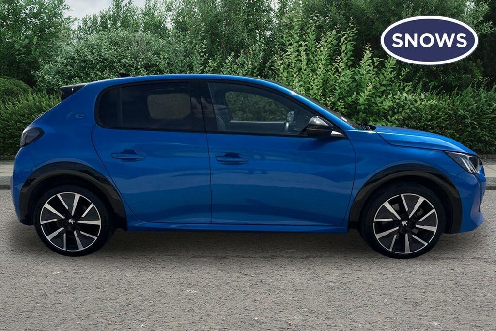 Peugeot e-208 50Kwh Gt Premium 7Kw Charger Blue #4