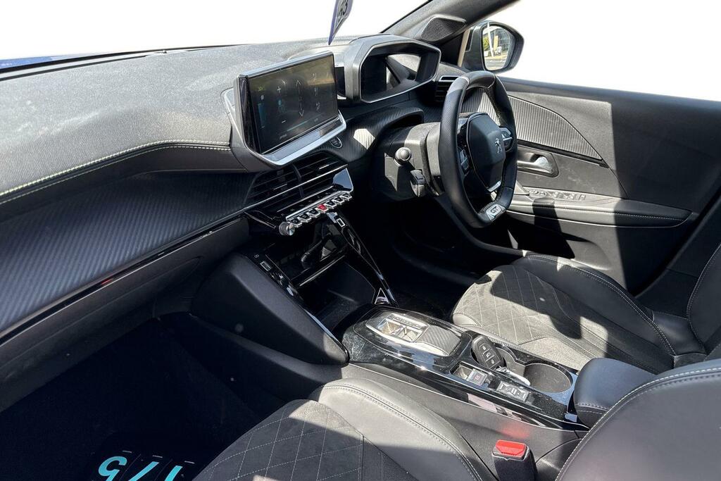 Peugeot e-208 50Kwh Gt Premium 7Kw Charger Blue #2