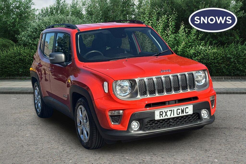 Jeep Renegade 1.3 Gse T4 Limited Ddct Euro 6 Ss Orange