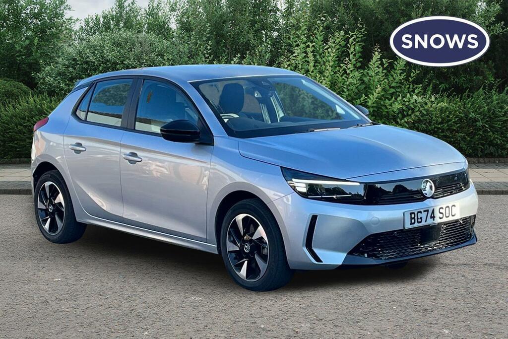 Vauxhall Corsa-e 50Kwh Design BG74SOC Silver
