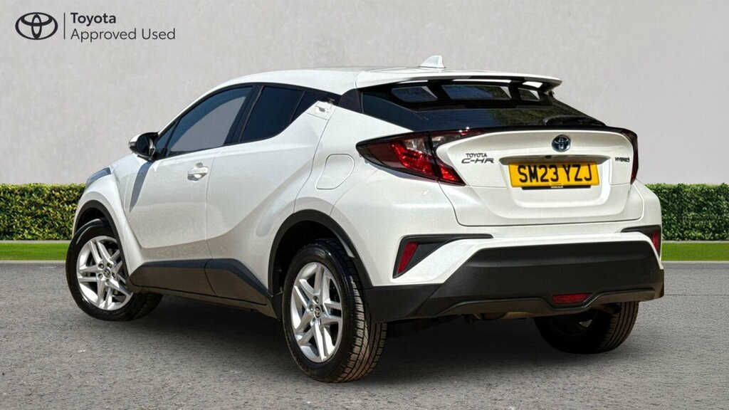 Toyota C-Hr 1.8 Vvt-h Gpf Icon Suv Hybrid Cvt Euro SM23YZJ White #4
