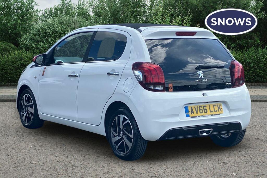 Peugeot 108 1.2 Puretech Roland Garros Top Euro 6 White #3