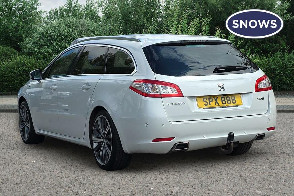 Peugeot 508 2.0 Bluehdi Gt Estate Euro 6 Ss White #3