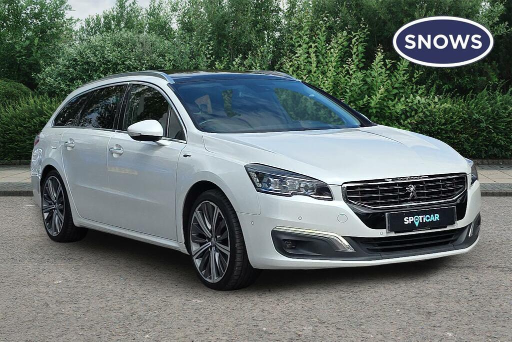 Peugeot 508 2.0 Bluehdi Gt Estate Euro 6 Ss White