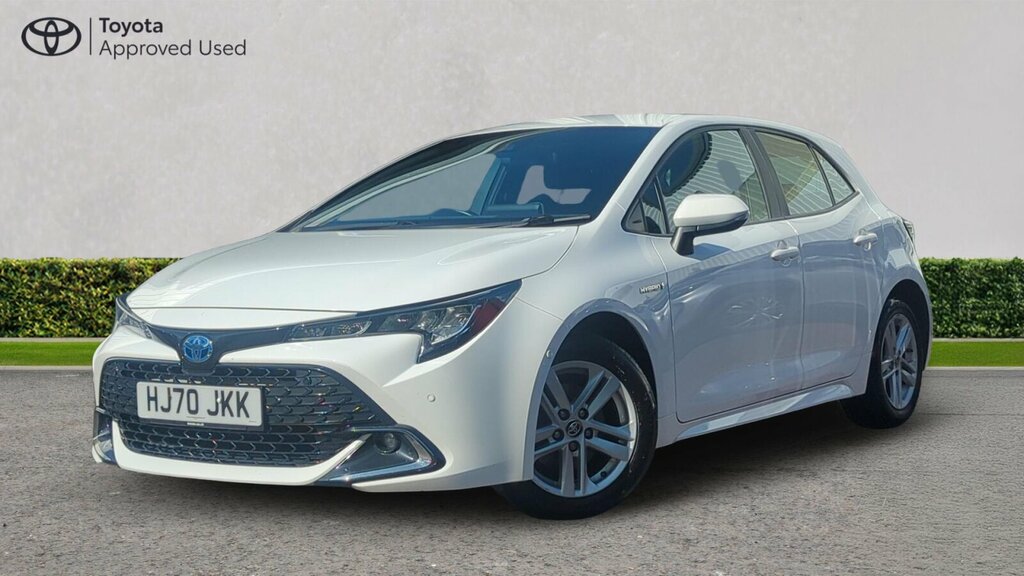 Toyota Corolla 1.8 Vvt-h Icon Tech Cvt Euro 6 Ss White #3