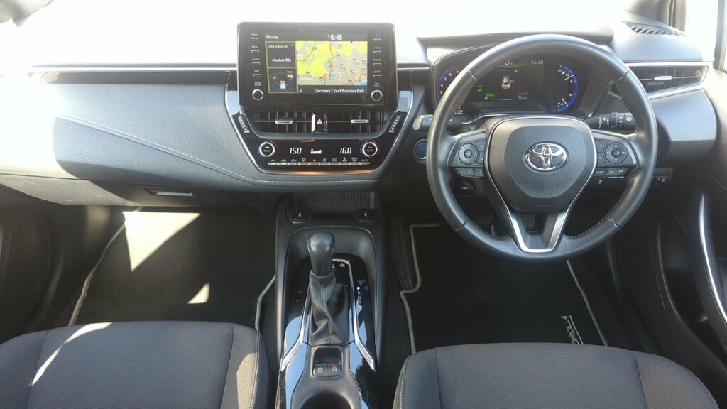 Toyota Corolla 1.8 Vvt-h Icon Tech Cvt Euro 6 Ss White #6