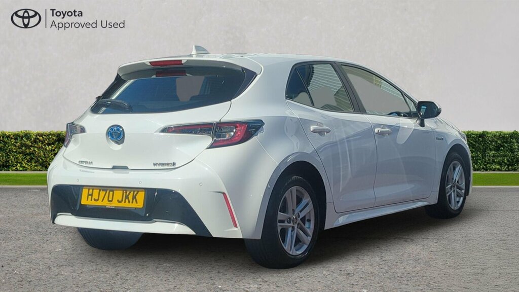 Toyota Corolla 1.8 Vvt-h Icon Tech Cvt Euro 6 Ss White #2