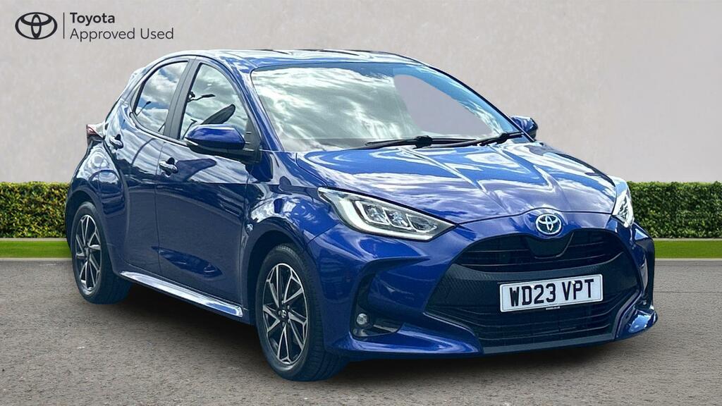 Toyota Yaris 1.5 Vvt-h Design E-cvt Euro 6 Ss Blue