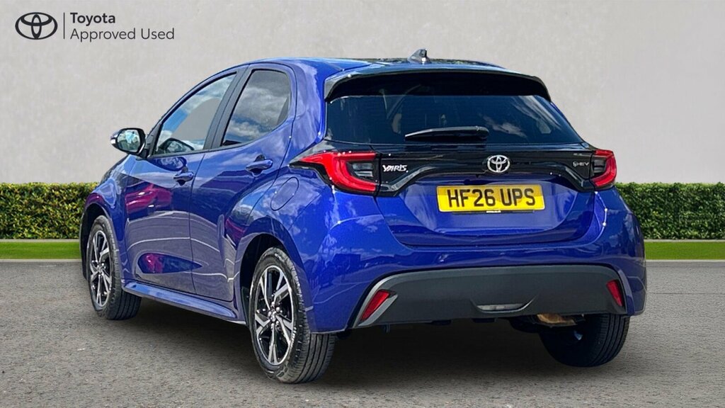 Toyota Yaris 1.5 Vvt-h Design E-cvt Euro 6 Ss Blue #4
