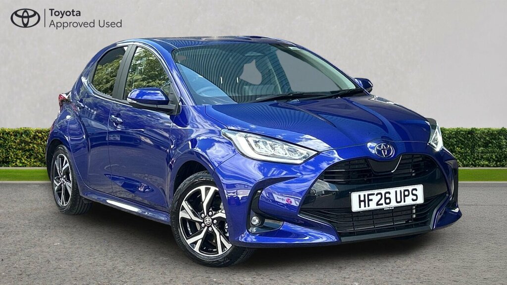 Toyota Yaris 1.5 Vvt-h Design E-cvt Euro 6 Ss Blue