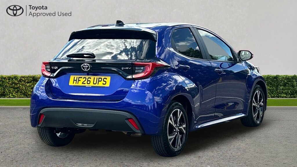 Toyota Yaris 1.5 Vvt-h Design E-cvt Euro 6 Ss Blue #2