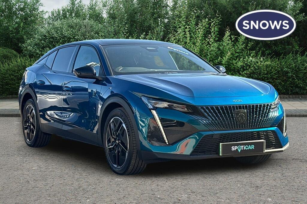Peugeot 408 58Kwh Gt Fastback Blue