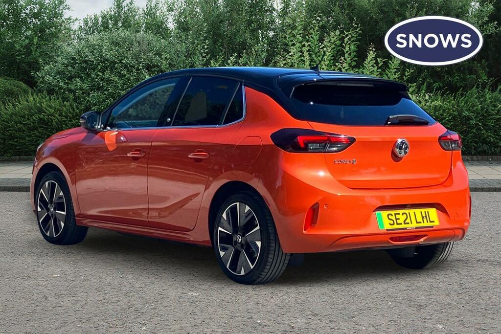 Vauxhall Corsa-e 50Kwh Elite Nav Premium 7.4Kw Charger Orange #3