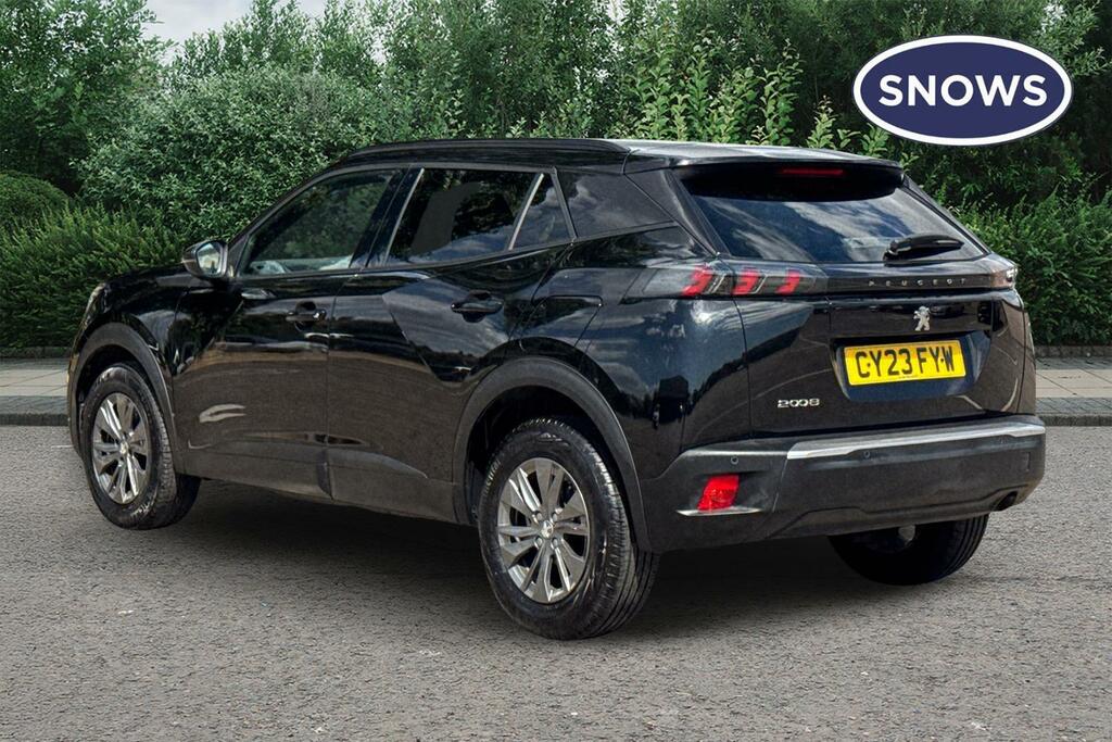 Peugeot 2008 1.2 Puretech Active Premium Euro 6 Ss Black #3