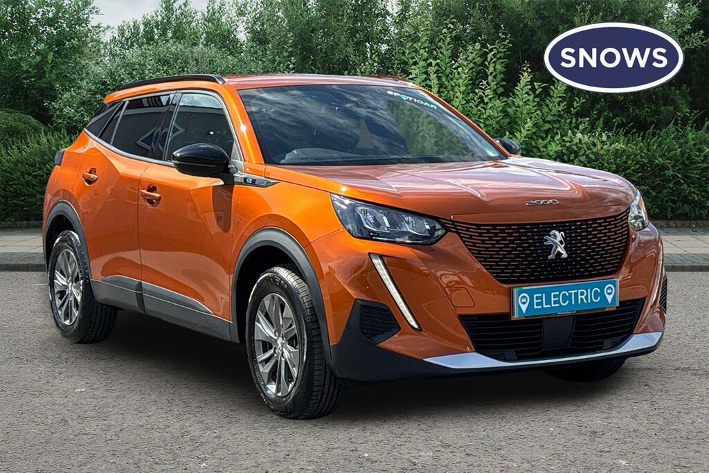 Peugeot e-2008 50Kwh Active Premium 7Kw Charger Orange