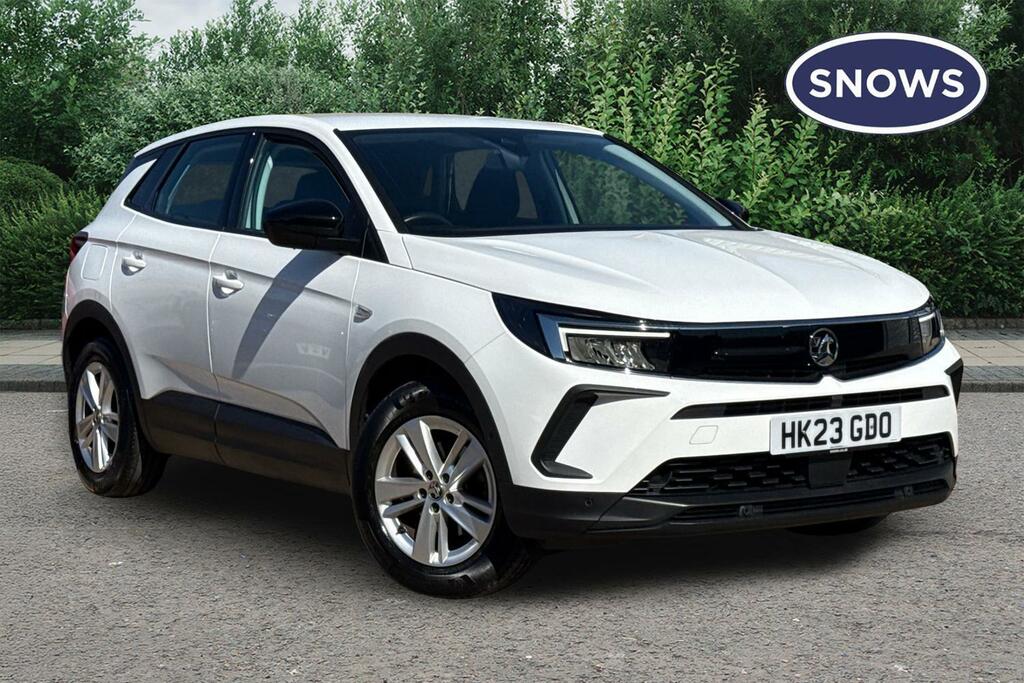 Vauxhall Grandland 1.2 Turbo Design Euro 6 Ss White