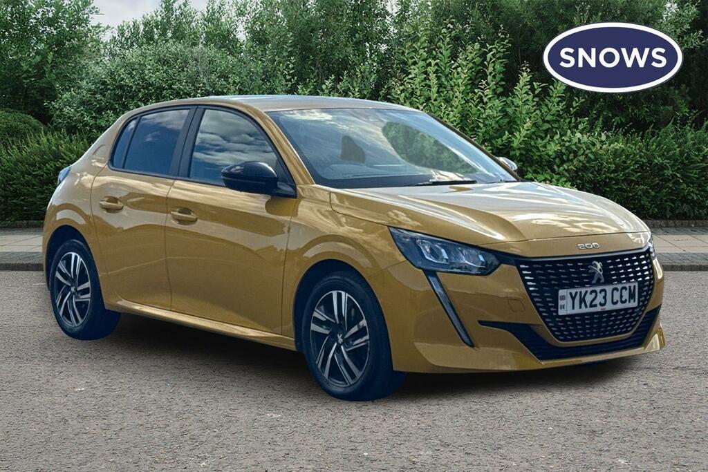 Peugeot 208 1.2 Puretech Active Premium Eat Euro 6 Ss Yellow