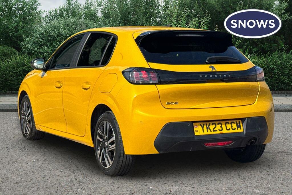 Peugeot 208 1.2 Puretech Active Premium Eat Euro 6 Ss Yellow #3