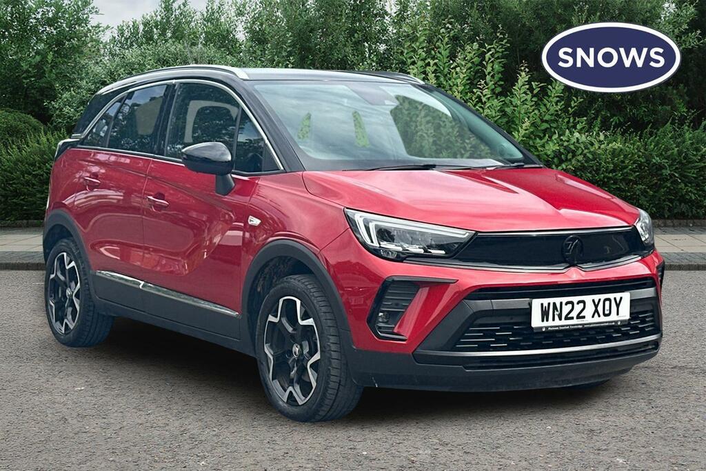 Vauxhall Crossland 1.2 Turbo Ultimate Euro 6 Ss Red