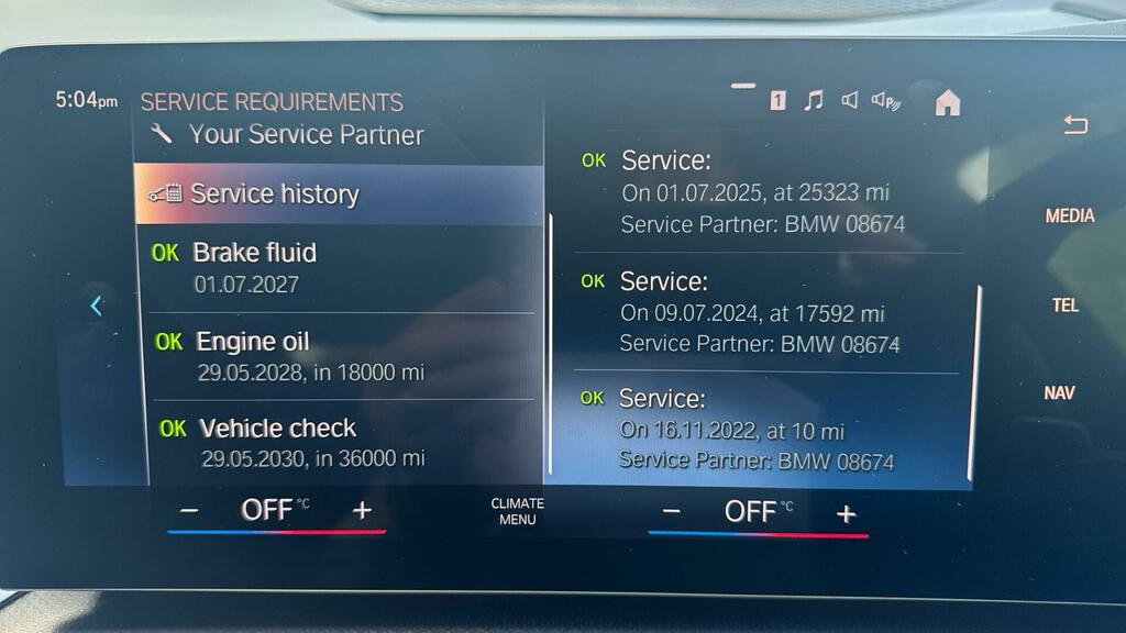 BMW 2 Series Active Tourer U06 220I M Sport Active Tourer B38 1.5I Blue #51