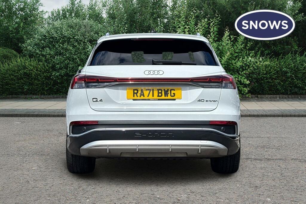Audi Q4 E Tron 40 S Line 82Kwh White #4