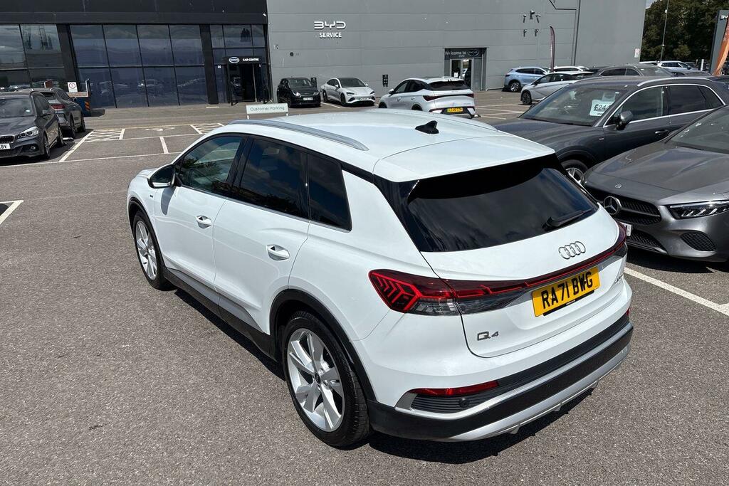 Audi Q4 E Tron 40 S Line 82Kwh White #6