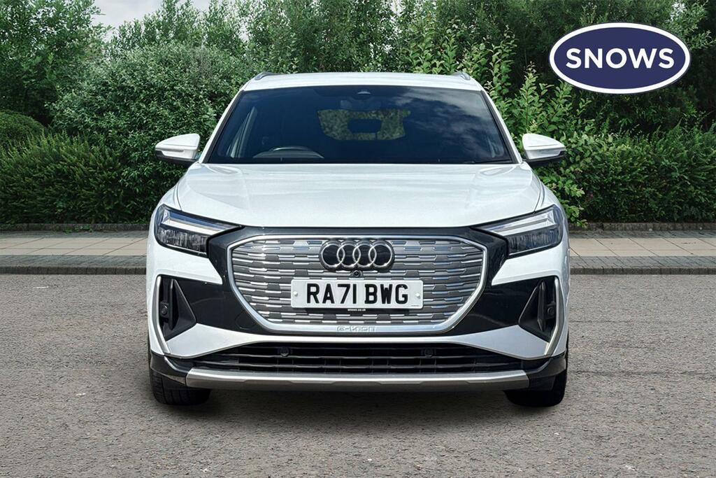 Audi Q4 E Tron 40 S Line 82Kwh White #2