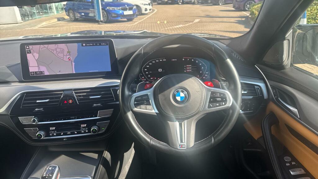 BMW M5 F90 Competition Saloon Lci S63 4.4I Grey #5
