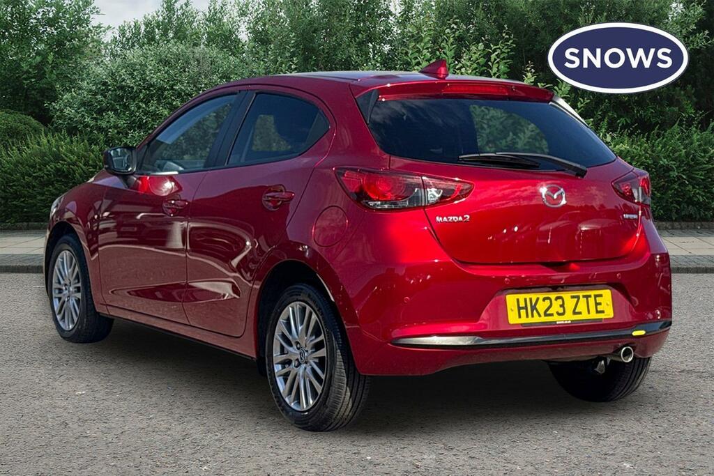 Mazda 2 1.5 E-skyactiv G Mhev Exclusive-line Euro 6 Ss Red #3
