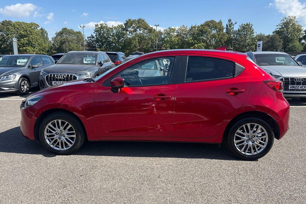 Mazda 2 1.5 E-skyactiv G Mhev Exclusive-line Euro 6 Ss Red #4