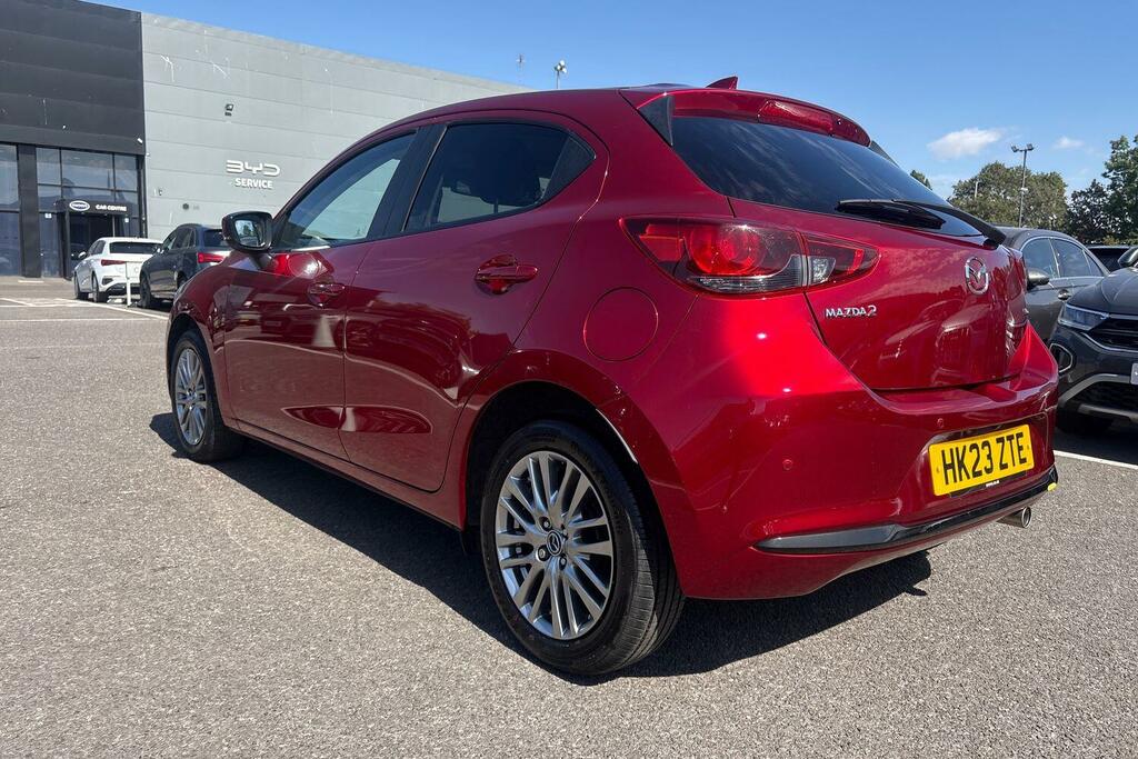 Mazda 2 1.5 E-skyactiv G Mhev Exclusive-line Euro 6 Ss Red #6