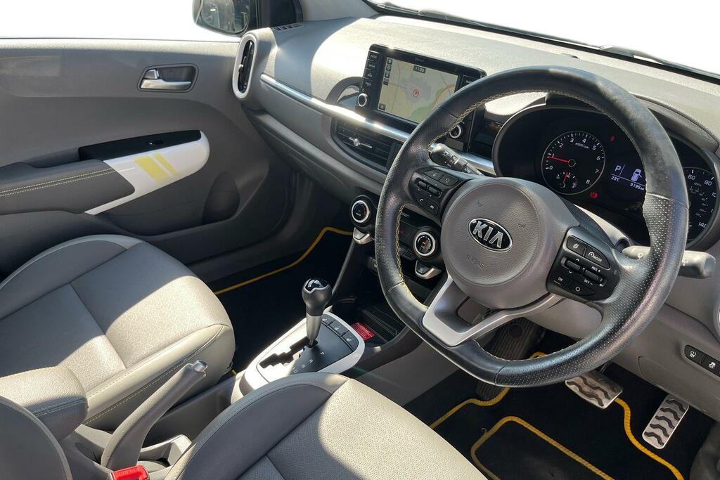 Kia Picanto 1.25 X-line S Euro 6 White #6