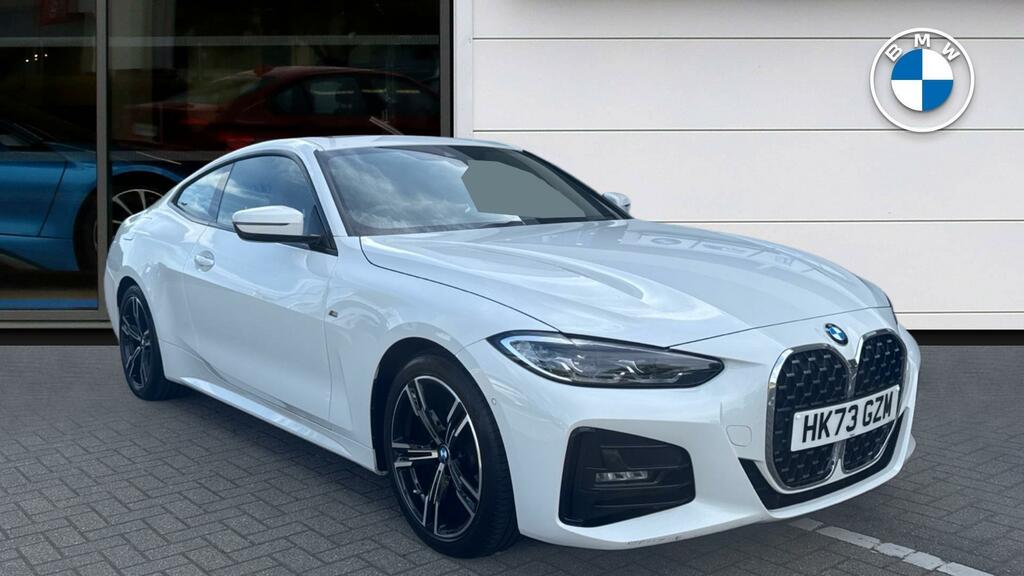 BMW 4 Series Gran Coupe 420I M Sport Coupe White