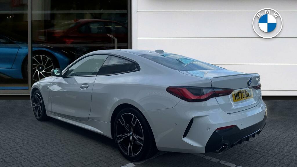 BMW 4 Series Gran Coupe 420I M Sport Coupe White #2