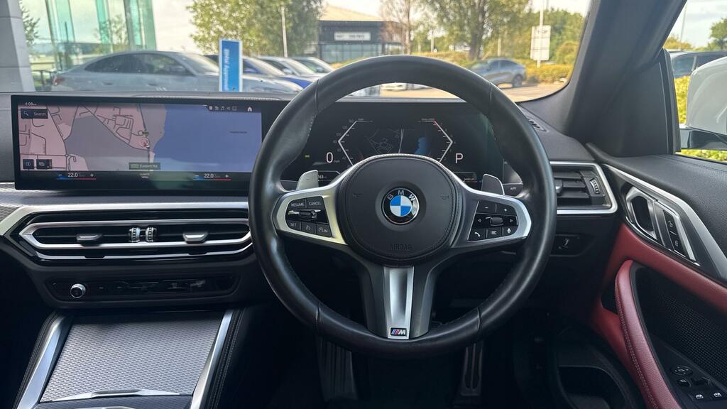 BMW 4 Series Gran Coupe 420I M Sport Coupe White #5