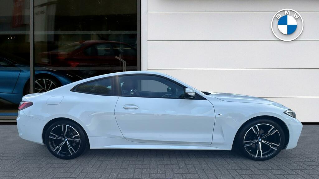 BMW 4 Series Gran Coupe 420I M Sport Coupe White #3