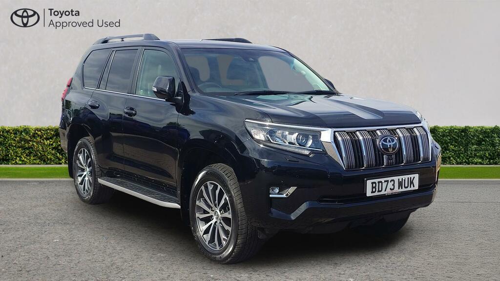 Toyota Land Cruiser 2.8D Invincible 4Wd Euro 6 Ss 7 Seat Black