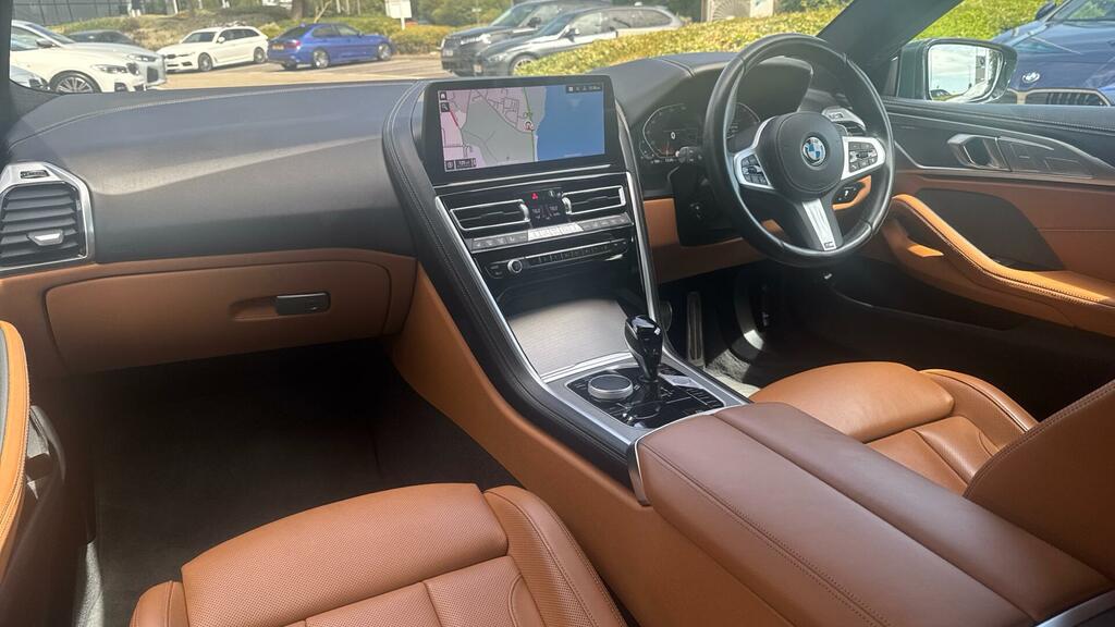 BMW 8 Series Gran Coupe 840D Xdrive M Sport Gran Coupe Black #7