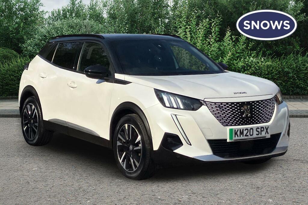 Peugeot e-2008 50Kwh Gt Line White