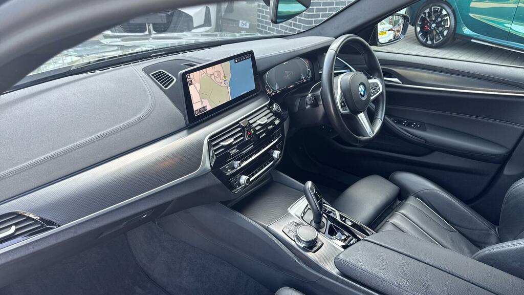 BMW 5 Series 530D Xdrive M Sport Saloon Black #7