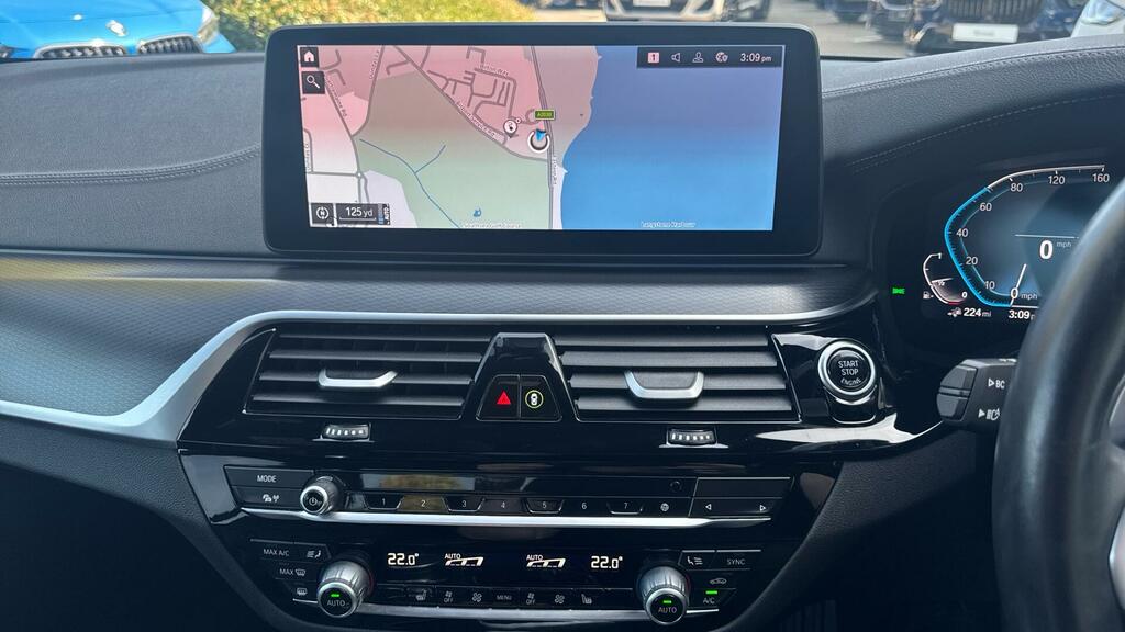 BMW 5 Series 530D Xdrive M Sport Saloon Black #8