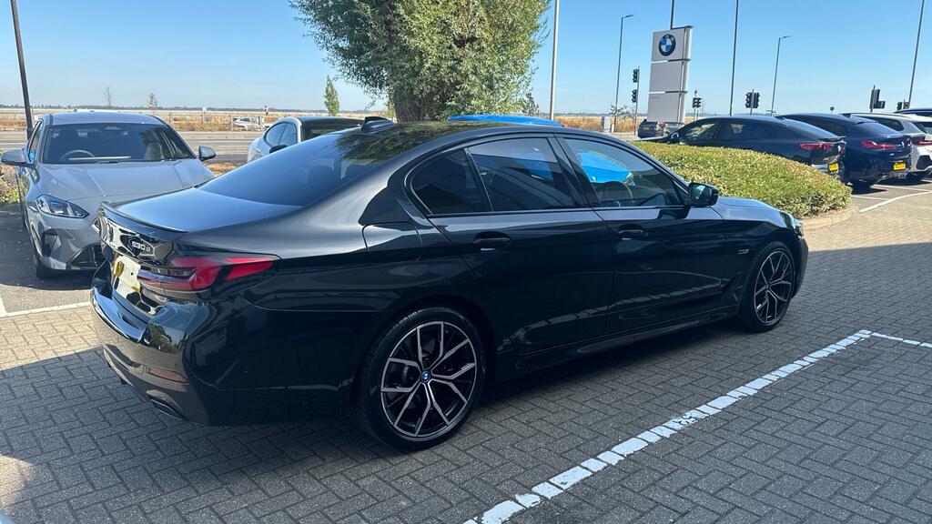 BMW 5 Series 530D Xdrive M Sport Saloon Black #57