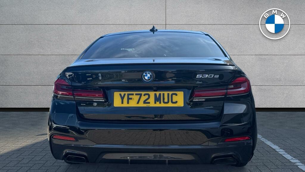 BMW 5 Series 530D Xdrive M Sport Saloon Black #15