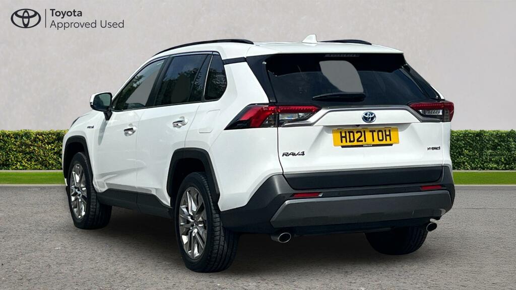 Toyota Rav 4 2.5 Vvt-h Excel Cvt Euro 6 Ss White #4